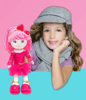 Leila Dancer Rag Doll With Purse