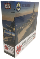 USS Alabama Battleship Cardboard Puzzle 1000-pc 2mm