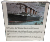 RMS Titanic Ship Cardboard Puzzle 1000-pc 2mm