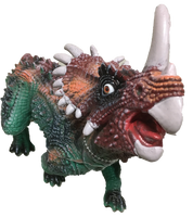 Styracosaurus 17" Vinyl Dinosaur Figurine with Sound Effects