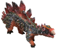 Stegosaurus 17" Vinyl Dinosaur Figurine with Sound Effects