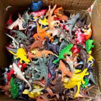 Bulk 2" Dinosaur Jurassic Figurines, By the Pound