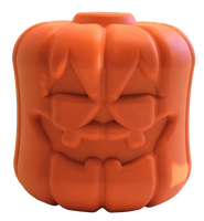 MKB Jack O' Lantern Durable Rubber Chew Toy & Treat Dispenser