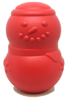 MKB Snowman Durable Rubber Chew Toy & Treat Dispenser