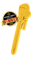 ID Pipe Wrench Ultra Durable Nylon Dog Chew Toy for Aggressive Chewers