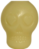 MKB Glow in the Dark Sugar Skull Chew Toy & Treat Dispenser