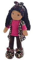 Emme Pink Leopard Print Doll
