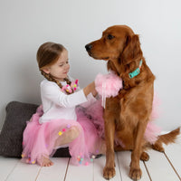 Light Pink Dog Tutu Skirt (XS)