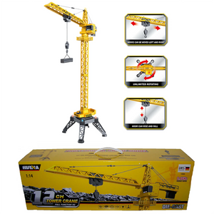 Tower Crane RC Radio Contorl Die-Cast Model (1:14 Scale)