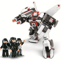 Space 3-in-1 Fighter: Caston, General of Ruin Building Brick Kit (313 Pcs)