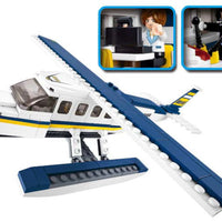 Z Seaplane Aviation Building Brick Kit (214 pcs)