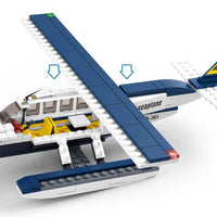 Z Seaplane Aviation Building Brick Kit (214 pcs)
