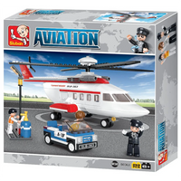Aviation Personal Helicopter Building Brick Kit (259 Pcs)
