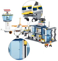 Aviation International Airport Building Brick Kit (678 Pcs)
