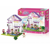 Girl's Dream Villa with Pool Building Brick Kit (291 pcs)
