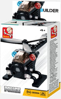 Builder Police Building Brick Display Set, x2 each kit A-D
