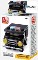 Builder Police Building Brick Display Set, x2 each kit A-D
