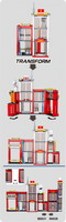 Fire Station Building Brick Kit (612 Pcs)

