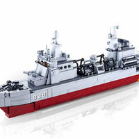 Model Bricks Supply Ship 1:450 Building Brick Kit (495 Pcs)
