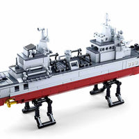 Model Bricks Supply Ship 1:450 Building Brick Kit (495 Pcs)