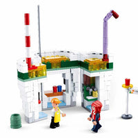 Food Court Beverage House Building Brick Kit (283 Pcs)