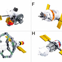 International Space Station Building Brick Kit in Retail Box (510pcs)