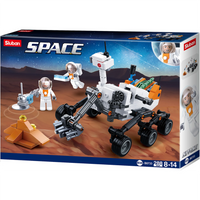 Curiosity Mars Rover Space Building Brick Kit (288 pcs)
