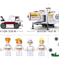 Space Colony Base Building Brick Kit (642 Pcs)