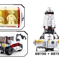Space Colony Base Building Brick Kit (642 Pcs)