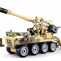 Model Bricks Bobcat 8x8 All Terrain Assault Vehicle Building Brick Kit (161pcs)