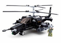 Model Bricks KA-50 Black Shark Helicopter Building Brick Kit (333pcs)
