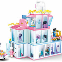 Girl's Dream Hospital Set Building Brick Kit (459 pcs)