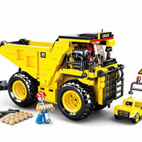 Mine Dump Truck Building Brick Kit (416 pcs)