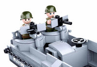 WWII D-Day Higgins Landing Craft Building Brick Kit (182 pcs)
