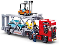 Modern Car Transporter Building Brick Brands (542 pcs)
