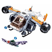 Atomic Storm Uprising, Thunder Aircraft Building Brick Kit (211 pcs)