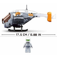 Atomic Storm Uprising, Thunder Aircraft Building Brick Kit (211 pcs)