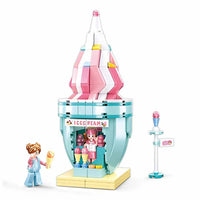Ice Cream House Building Brick Kit (247 pcs)