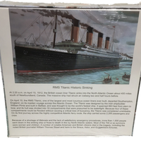 RMS Titanic Ship Cardboard Puzzle 1000-pc 2mm