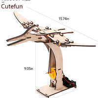 Pterosaur DIY Electric Puzzle Assembly STEM Kit  82 pcs