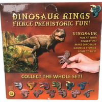 Dinosaur Ring Display Box, x12 Ring Assortment