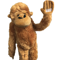 Monkey with Velcro Hands 24" Plush Stuffed Animal
