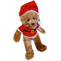 Santa Teddy Bear 18" Plush Stuffed Animal
