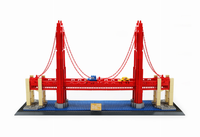 The Golden Gate bridge brick set
