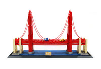 The Golden Gate bridge brick set
