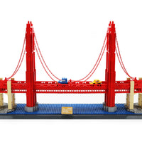 The Golden Gate bridge brick set