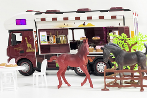 2.4 G Safari Rv With Lights, Sound And Horses