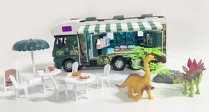 2.4G Jurassic Rv With Lights, Sound And Dinosaurs