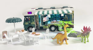 2.4G Jurassic Rv With Lights, Sound And Dinosaurs