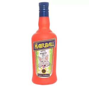 Silly Squeaker Liquor Bottle Hairball